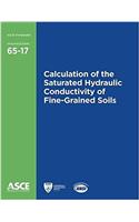 Calculation of the Saturated Hydraulic Conductivity of Fine-Grained Soils (65-17)