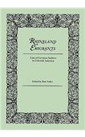 Rhineland Emigrants