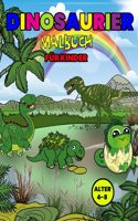Dinosaurier Malbuch für Kinder Alter 4-8