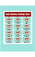 Sock Monkey Face Notebook