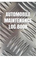 Automobile Maintenance Log Book