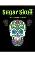 Sugar Skull Coloring Book For Adults