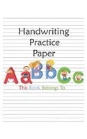 Handwriting Practice Paper