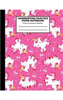 Handwriting Practice Paper Notebook Primary Composition Notebook