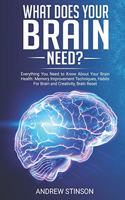 What Does Your Brain Need?: Everything You Need to Know About Your Brain Health: Memory Improvement Techniques, Habits For Brain and Creativity, Brain Reset(2 The Leader Am I)