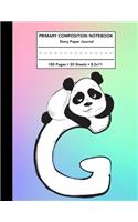 Primary Composition Notebook