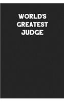 World's Greatest Judge