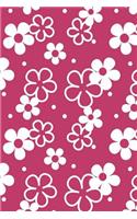 Cute Floral Pattern Notebook