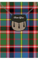 Clan Glas Tartan Journal/Notebook