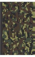 My Camo Notebook: Lined Journal