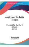 Analysis of the Latin Tongue