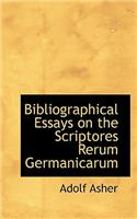 Bibliographical Essays on the Scriptores Rerum Germanicarum