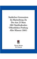 Stadtiches Gymnasium Zu Marienburg
