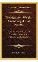 The Measures, Weights and Moneys of All Nations
