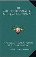 The Collected Poems of N. T. Carrington V1