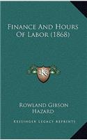 Finance And Hours Of Labor (1868)