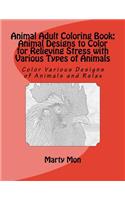 Animal Adult Coloring Book