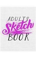 Adults Sketch Book