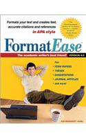 FormatEase, Version 4.0: Paper and Reference Formatting Software