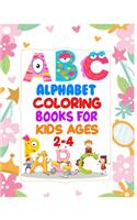 Alphabet Coloring Books For Kids Ages 2-4: Alphabet Coloring Book For Kids, children, toddlers, crayons, adult, mini, girls and Boys. 8.5" x 11"