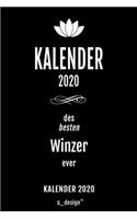 Kalender 2020 für Winzer