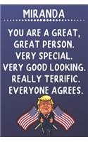 Miranda You Are A Great Great Person Very Special
