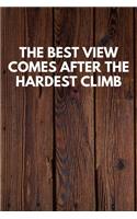 The Best View Comes After The Hardest Climb