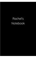 Rachel's Notebook: Notebook / Journal / Diary - 6 x 9 inches (15,24 x 22,86 cm), 150 pages.