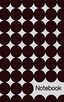 Notebook (6x9inch with 108-blank pages): Polka Dot Notebook for Polka Dot Lovers; Dotty Notebook; Pattern Notebook; 6x9inch Notebook with 108-wide lined pages