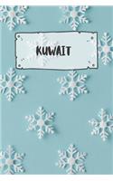 Kuwait: Liniertes Reisetagebuch Notizbuch oder Reise Notizheft liniert - Reisen Journal für Männer und Frauen mit Linien
