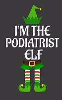 I'm The Podiatrist ELF: Funny Christmas Present For Podiatrist. Podiatrist Gift Journal for Writing, College Ruled Size 6" x 9", 100 Page. This Notebook featuring Christmas