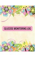 Glucose Monitoring Log: Diabetes Log Book with Glucose Level Chart for Daily Personal Record and your health Monitor Tracking Level of Blood Glucose Journal: size 8.5x11 In(1 Blood Sugar Log Book)