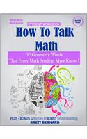 How to Talk Math: 30 Geometry Words that every math student MUST KNOW!