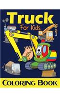 Truck Coloring Book For Kids