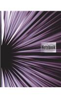Notebook: 150 Page, 8x10 Inch College Ruled Composition Notebook For Writing. Great For Teenagers.(vortex)