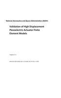 Validation of High Displacement Piezoelectric Actuator Finite Element Models