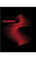 Cool Illusion Pattern Notebook: Science Class Blank Lined Composition Notebook 75 Sheets / 150 Pages 7.5 x 9.25 inch