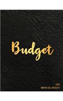 Budget Book Monthly Bill Organizer