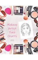 Mua Face Charts for Makeup Artist
