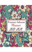 Academic Calendar Planner 2019-2020: Personal Organizer Schedule Agenda Planner Monthly Weekly Calendar with Holidays Daily to Do List July 2019 - June 2020