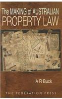 Making of Australian Property Law