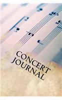 Concert Journal: Writing Journal