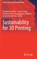 Sustainability for 3D Printing