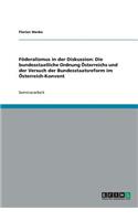Föderalismus in der Diskussion