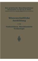 Wissenschaftliche Ausbildung