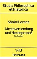 Aktenversendung Und Hexenprozess