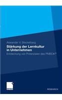 Stärkung Der Lernkultur in Unternehmen: Entdeckung Von Potenzialen Des Pmbok(r)