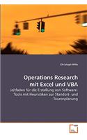 Operations Research mit Excel und VBA