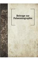 Beitrage zur Palaeontographie