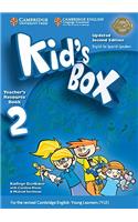 Kid's Box Level 2 Teacher's Resource Book with Audio CDs (2) Updated English for Spanish Speakers